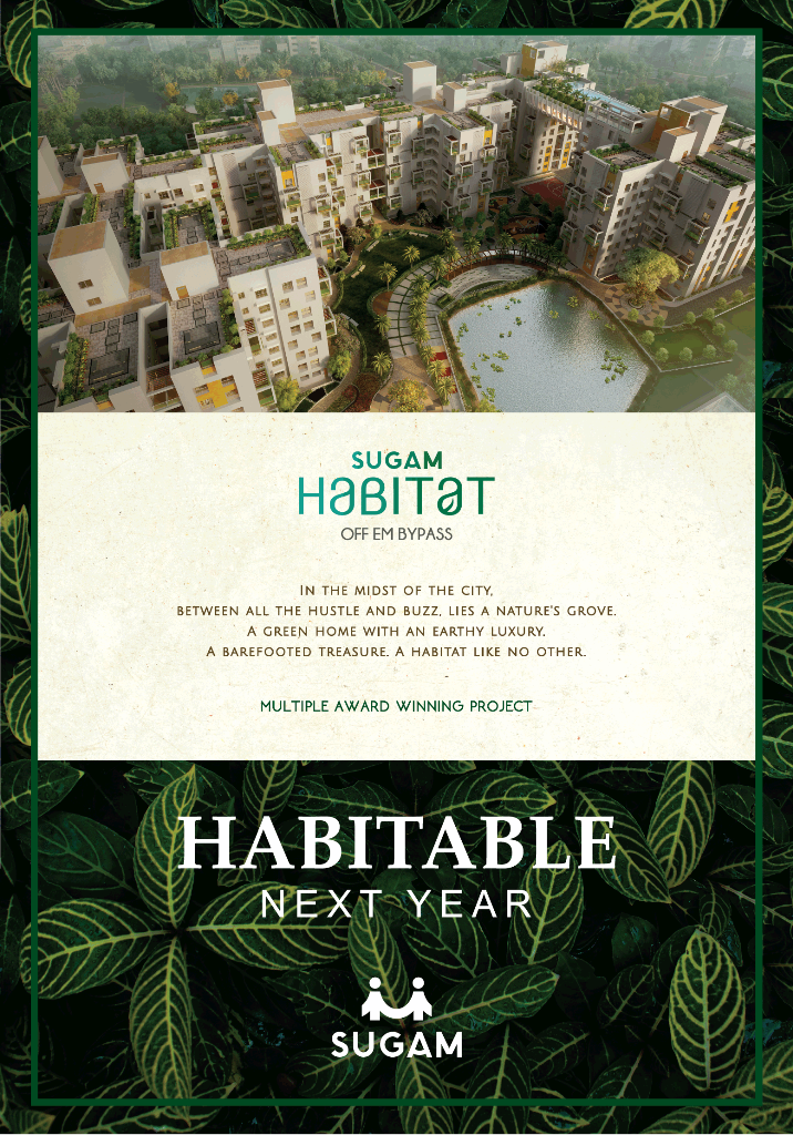 Book  3 and 4 BHK starting at 80 Lac at Sugam Habitat in Kolkata